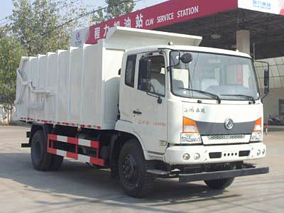 國五東風(fēng)嘉運壓縮式對接垃圾車