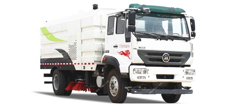 重汽斯太爾12方掃路車
