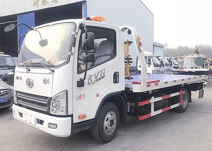 解放虎VN藍(lán)牌清障車報價，用戶已發(fā)車！