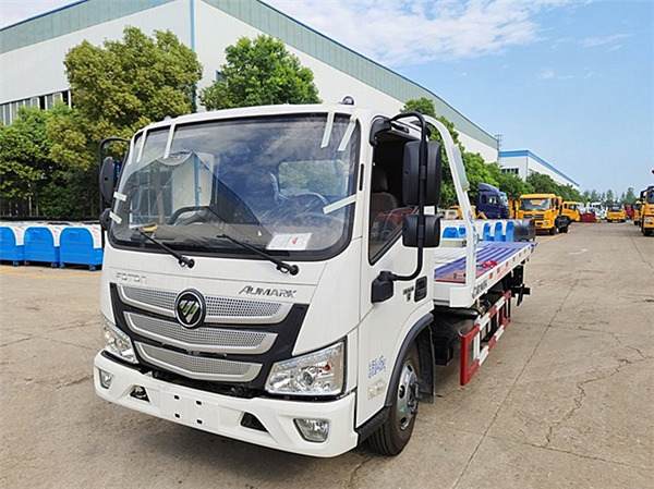 福田歐馬可S3一拖二國六藍牌清障車