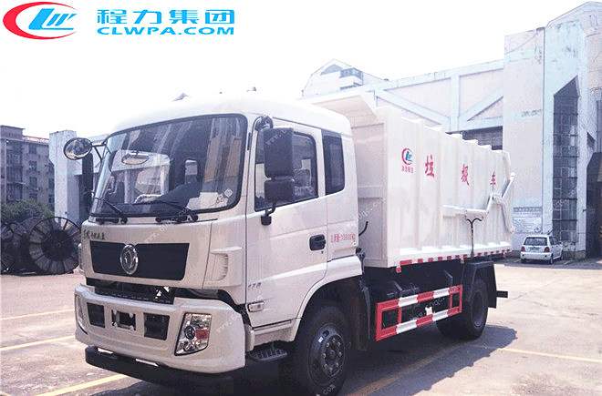 東風(fēng)專底對(duì)接式垃圾車